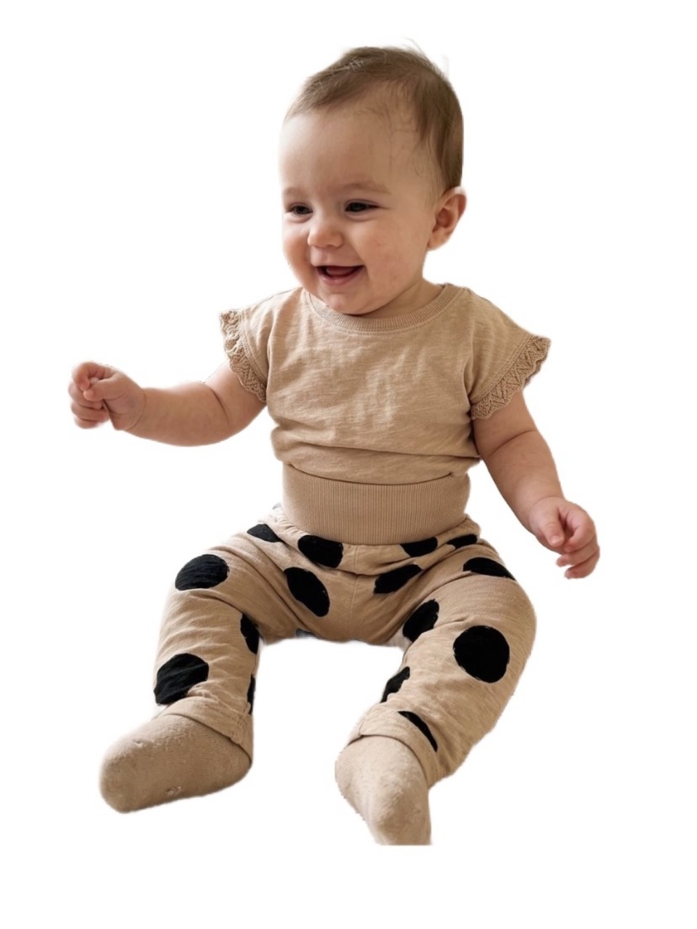 2pc In The Family Baby Outfit Size 6 Months